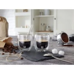 Zwilling Dubbelwandig Espressoglazenset, 2-delig 13 Zwilling Dubbelwandig Espressoglazenset, 2-delig -Keukenbenodigdheden 000007904