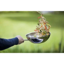 Demeyere Wok Vlakke Bodem 26 Cm -Keukenbenodigdheden 000022608