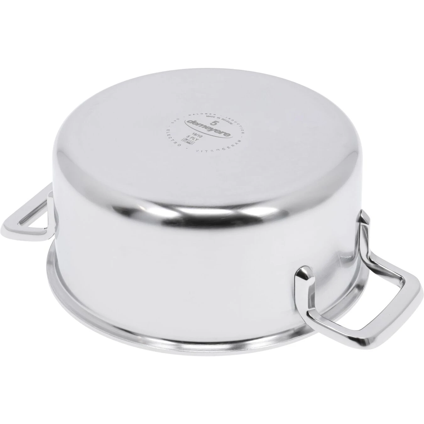 Demeyere Kookpan Met Dubbelwandig Deksel 18 Cm / 2,2 L 5 Demeyere Kookpan Met Dubbelwandig Deksel 18 Cm / 2,2 L - Afbeelding 3