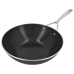 Demeyere Wok Vlakke Bodem Ceraforce 30 Cm -Keukenbenodigdheden 000023262