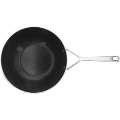 Demeyere Wok Vlakke Bodem Ceraforce 30 Cm -Keukenbenodigdheden 000023288