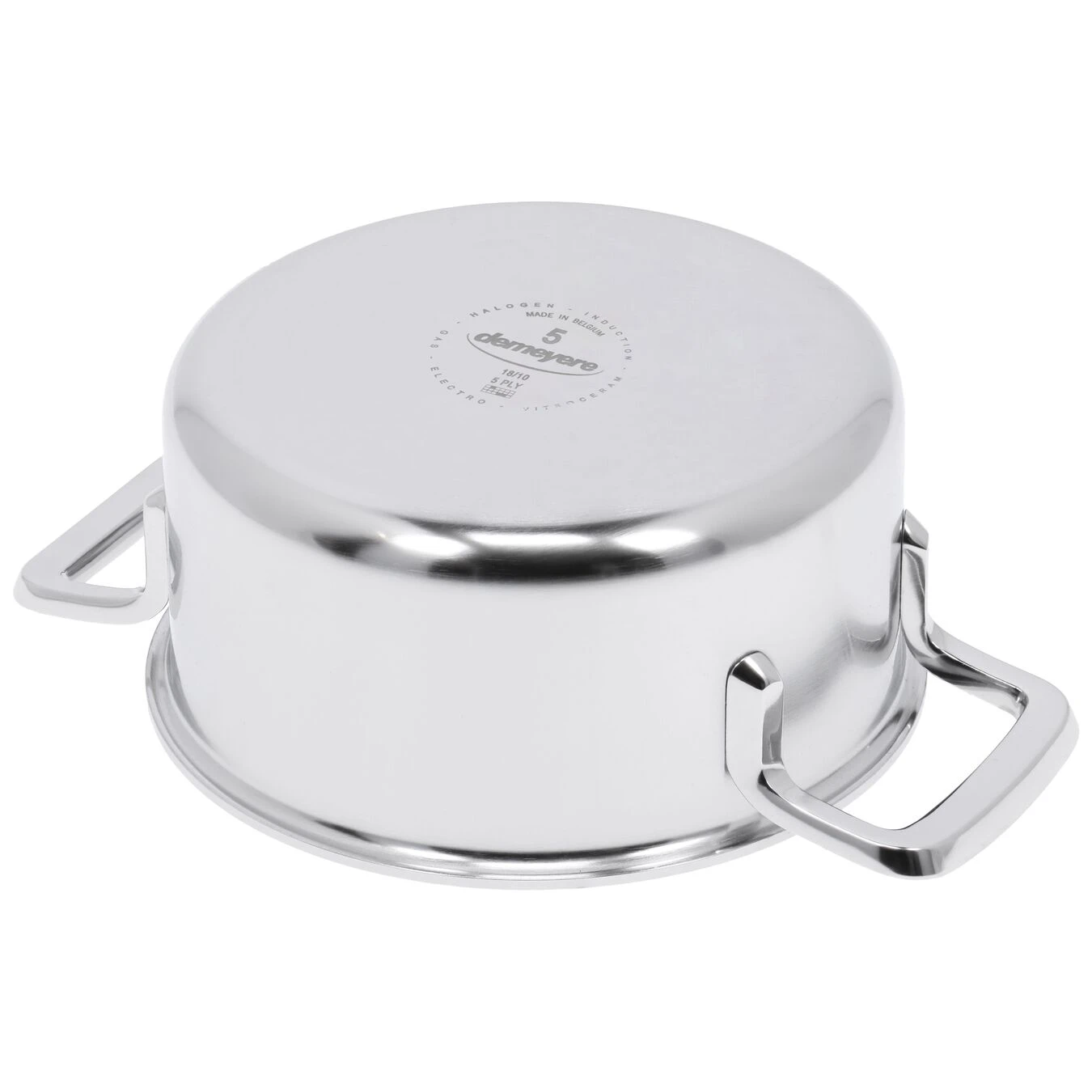 Demeyere Kookpan Met Dubbelwandig Deksel 16 Cm / 1,5 L 5 Demeyere Kookpan Met Dubbelwandig Deksel 16 Cm / 1,5 L - Afbeelding 3