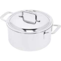 Demeyere Kookpan Met Dubbelwandig Deksel 22 Cm / 4 L -Keukenbenodigdheden 000024029