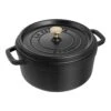 Staub Gietijzeren Braadpan 24 Cm / 3,8 L, Rond, Zwart -Keukenbenodigdheden 1003195 3