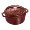 Staub Gietijzeren Braadpan 24 Cm / 3,8 L, Rond, Grenadine Rood 2 Staub Gietijzeren Braadpan 24 Cm / 3,8 L, Rond, Grenadine Rood -Keukenbenodigdheden 1003975 3
