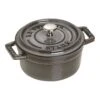 Staub Mini Braadpan 10 Cm / 250 Ml, Rond, Grafietgrijs 1 Staub Mini Braadpan 10 Cm / 250 Ml, Rond, Grafietgrijs -Keukenbenodigdheden 40500 106 0 1