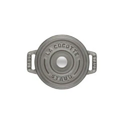 Staub Mini Braadpan 10 Cm / 250 Ml, Rond, Grafietgrijs 8 Staub Mini Braadpan 10 Cm / 250 Ml, Rond, Grafietgrijs -Keukenbenodigdheden 40500 106 0 2
