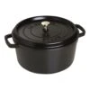 Staub Gietijzeren Braadpan 28 Cm / 6,75 L, Rond, Zwart -Keukenbenodigdheden 40500 281 0 1