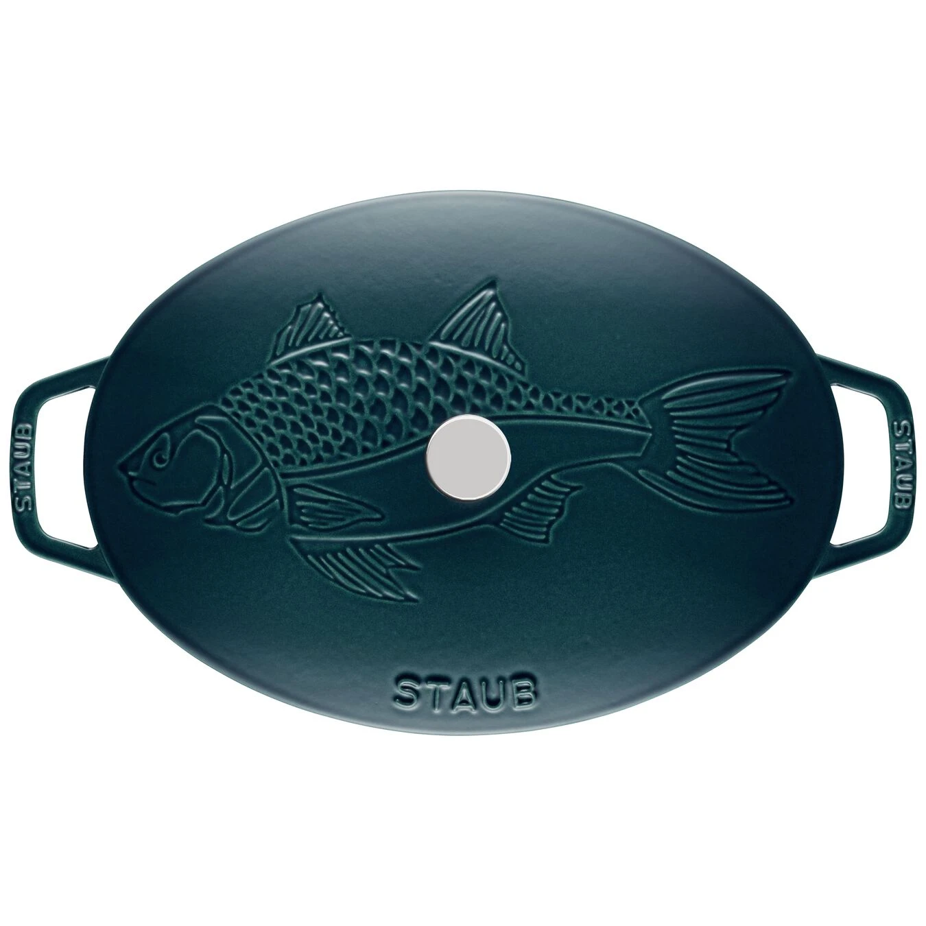 Staub Ovenschaal Met Deksel 33 Cm, Ovaal, La-mer 6 Staub Ovenschaal Met Deksel 33 Cm, Ovaal, La-mer - Afbeelding 4