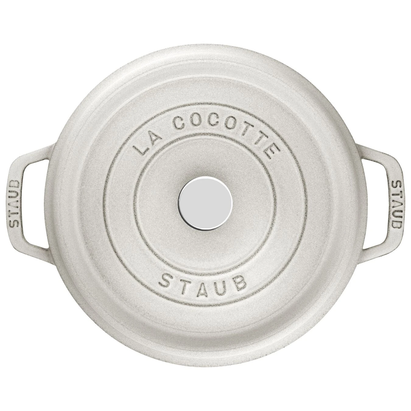 Staub Gietijzeren Braadpan 28 Cm / 6,75 L, Rond, White Truffle 5 Staub Gietijzeren Braadpan 28 Cm / 6,75 L, Rond, White Truffle - Afbeelding 3