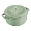 Staub Gietijzeren Braadpan 26 Cm / 5,25 L, Rond, Salie 1 Staub Gietijzeren Braadpan 26 Cm / 5,25 L, Rond, Salie -Keukenbenodigdheden 40505 364 1