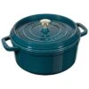 Staub Gietijzeren Braadpan 24 Cm / 3,8 L, Rond, La-mer 1 Staub Gietijzeren Braadpan 24 Cm / 3,8 L, Rond, La-mer -Keukenbenodigdheden 40508 654 0 6