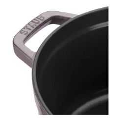 Staub Gietijzeren Braadpan 26 Cm / 5,25 L, Rond, Kersenbloesem -Keukenbenodigdheden 40508 859 0 000000647 1
