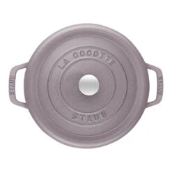 Staub Gietijzeren Braadpan 24 Cm / 3,8 L, Rond, Kersenbloesem -Keukenbenodigdheden 40508 859 0 000000648