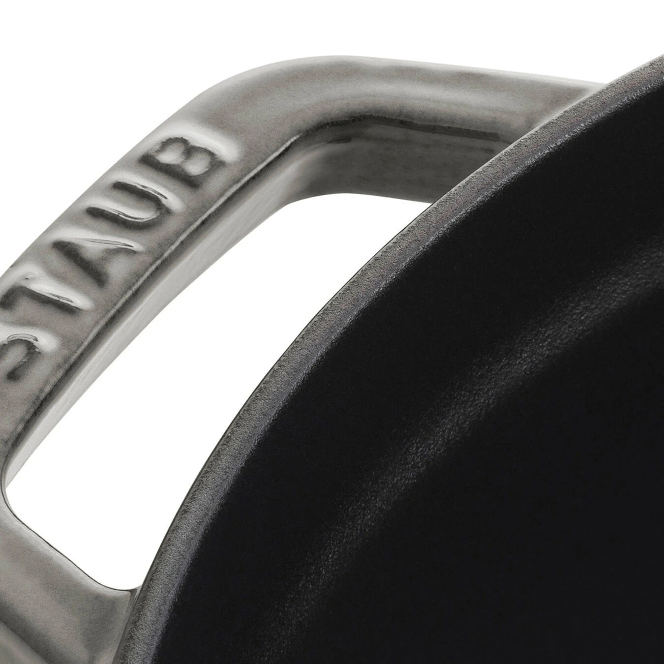 Staub Gietijzeren Braadpan 20 Cm / 2,2 L, Rond, Grafietgrijs 5 Staub Gietijzeren Braadpan 20 Cm / 2,2 L, Rond, Grafietgrijs - Afbeelding 3