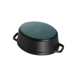 Staub Gietijzeren Braadpan 29 Cm / 4,25 L, Ovaal, Zwart 8 Staub Gietijzeren Braadpan 29 Cm / 4,25 L, Ovaal, Zwart -Keukenbenodigdheden 40509 315 0 5 2