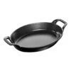 Staub Ovenschaal 28 Cm, Ovaal, Zwart 1 Staub Ovenschaal 28 Cm, Ovaal, Zwart -Keukenbenodigdheden 40509 341 0 1