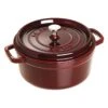 Staub Gietijzeren Braadpan 26 Cm / 5,25 L, Rond, Grenadine Rood -Keukenbenodigdheden 40509 357 0 1