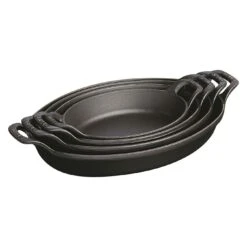 Staub Ovenschaal 28 Cm, Ovaal, Zwart 8 Staub Ovenschaal 28 Cm, Ovaal, Zwart -Keukenbenodigdheden 40509 391 0 2 1