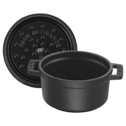 Staub Gietijzeren Braadpan 12 Cm / 400 Ml, Rond, Zwart -Keukenbenodigdheden 40509 471 0 000000882