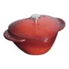Staub Gietijzeren Braadpan 20 Cm / 1,75 L, Hart, Kersenrood -Keukenbenodigdheden 40509 798 0 1