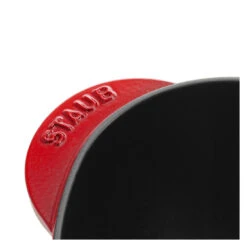 Staub Gietijzeren Braadpan 20 Cm / 1,75 L, Hart, Kersenrood -Keukenbenodigdheden 40509 798 0 3