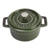 Staub Mini Braadpan 10 Cm / 250 Ml, Rond, Basilicum 1 Staub Mini Braadpan 10 Cm / 250 Ml, Rond, Basilicum -Keukenbenodigdheden 40509 804 0 1