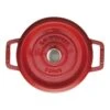 Staub Gietijzeren Braadpan 18 Cm / 1,7 L, Rond, Kersenrood 2 Staub Gietijzeren Braadpan 18 Cm / 1,7 L, Rond, Kersenrood -Keukenbenodigdheden 40509 814 0 1