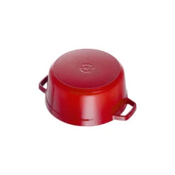 Staub Gietijzeren Braadpan 18 Cm / 1,7 L, Rond, Kersenrood -Keukenbenodigdheden 40509 814 0 6