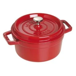 Staub Gietijzeren Braadpan 20 Cm / 2,2 L, Rond, Kersenrood 9 Staub Gietijzeren Braadpan 20 Cm / 2,2 L, Rond, Kersenrood -Keukenbenodigdheden 40509 820 0 2