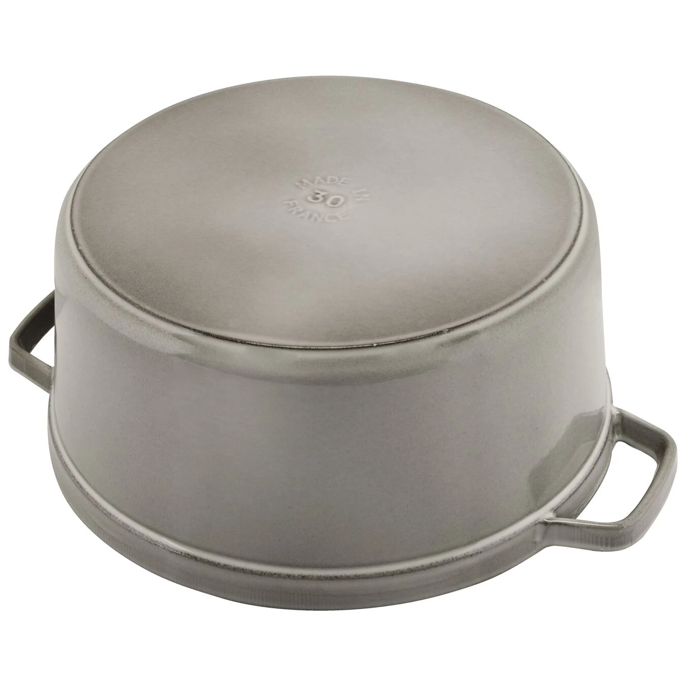 Staub Gietijzeren Braadpan 30 Cm / 8,4 L, Rond, Grafietgrijs 6 Staub Gietijzeren Braadpan 30 Cm / 8,4 L, Rond, Grafietgrijs - Afbeelding 4