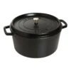 Staub Gietijzeren Braadpan 34 Cm / 12,5 L, Rond, Zwart -Keukenbenodigdheden 40510 307 0 1
