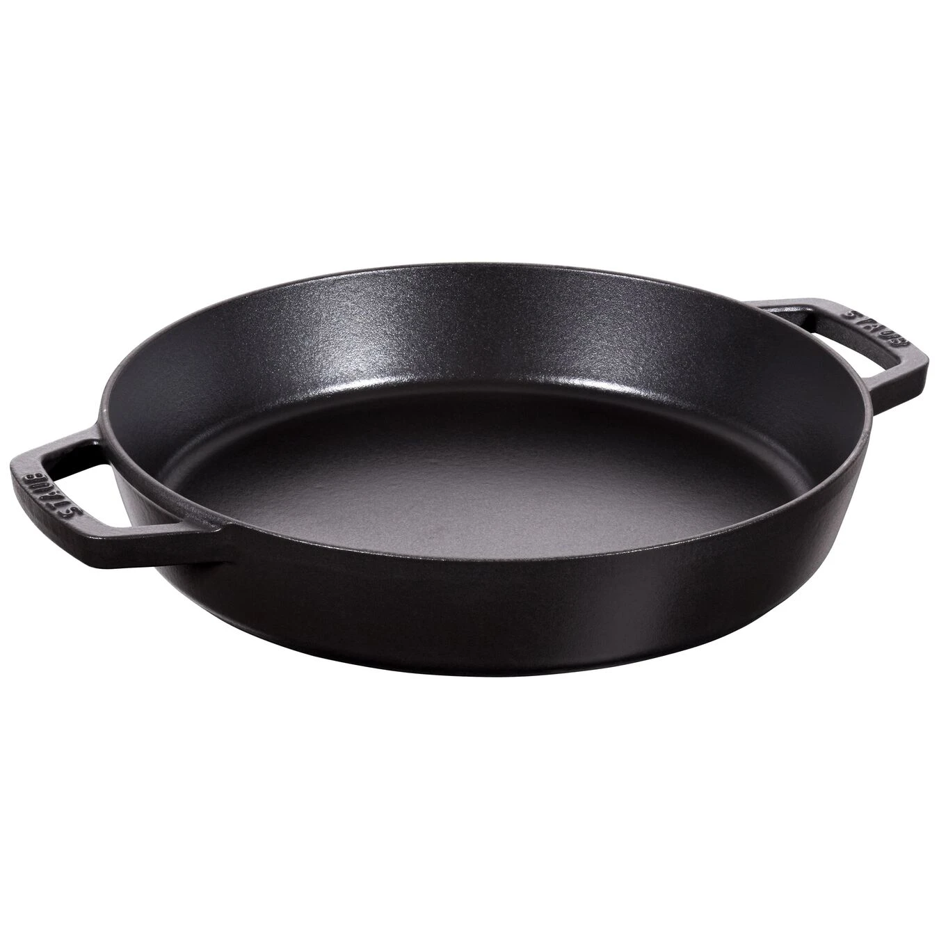 Staub Paellapan 34 Cm, Zwart 3 Staub Paellapan 34 Cm, Zwart