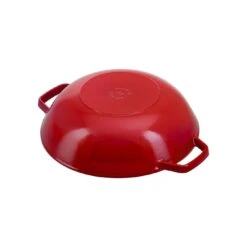 Staub Wok Met Glazen Deksel 30 Cm, Kersenrood -Keukenbenodigdheden 40511 345 0 4