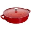 Staub Sauteerpan Chistera 28 Cm / 3,7 L, Kersenrood -Keukenbenodigdheden 40511 474 0 1