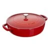 Staub Sauteerpan Chistera 24 Cm / 2,5 L, Kersenrood 2 Staub Sauteerpan Chistera 24 Cm / 2,5 L, Kersenrood -Keukenbenodigdheden 40511 475 0 1