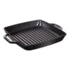 Staub Grillpan 28 X 28 Cm, Zwart 2 Staub Grillpan 28 X 28 Cm, Zwart -Keukenbenodigdheden 40511 683 0 1