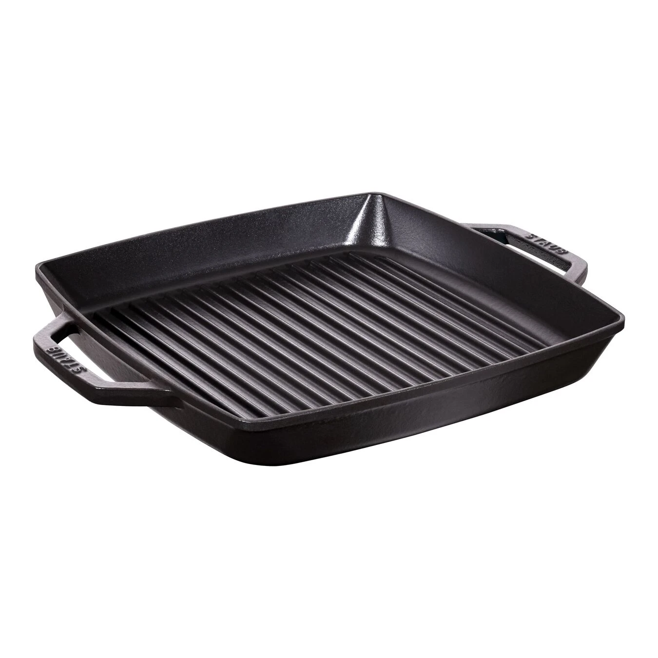 Staub Grillpan 33 X 33 Cm, Zwart 3 Staub Grillpan 33 X 33 Cm, Zwart