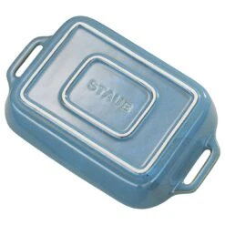 Staub Ovenschaal 27 Cm, Rechthoekig, Antiek Turquoise 9 Staub Ovenschaal 27 Cm, Rechthoekig, Antiek Turquoise -Keukenbenodigdheden 40511 886 3