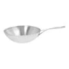 Demeyere Wok Vlakke Bodem 30 Cm -Keukenbenodigdheden 40851 055 0 01
