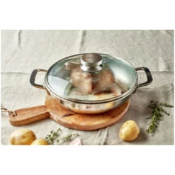 Demeyere Koekenpan Met Glazen Deksel 24 Cm 9 Demeyere Koekenpan Met Glazen Deksel 24 Cm -Keukenbenodigdheden 750061468