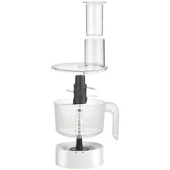 Zwilling Accessoires Voor Blenders 1,2 L, Zilver-wit -Keukenbenodigdheden ZW Food Processor Composing Weiss